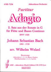 Adagio, 2.Satz aus der Sonate in G 